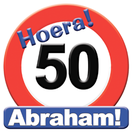 Huldeschild verkeersbord Abraham