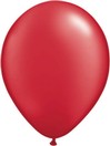 Ballon metallic rood