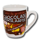 Knotsgekke mok Chocoladeverslaafde