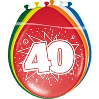 Ballon cijfer 40