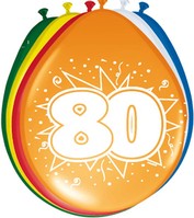 Ballon cijfer 80