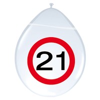 Ballon verkeersbord 21