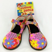 Clown schoenen dames 30 cm