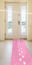 Roze Loper met witte voetjes