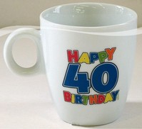 Mok Senseo Happy 40 Birthday