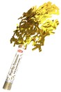 Confetti shooter 30 cm Goud 2 x 5 cm