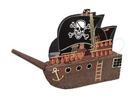 Piñata Piratenschip