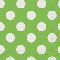 Polka Dots Servetten Groen