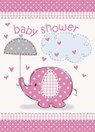 Baby Shower Meisje Uitnodiging