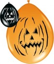 Ballon Halloween Horror Pompoen