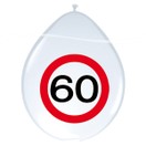 Ballon verkeersbord 60