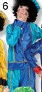 Piet B Kids 7-9 jaar nr 6 blauw