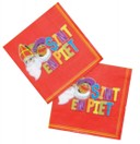 Servetten Sint & Piet  12st - 33x33 cm