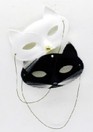 Oogmasker kat Wit