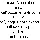 Halloween Heren Cape Dracula mt 54