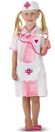 Carnaval Zuster meisje roze Mt M (kids)