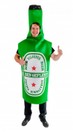 Fun kleding Bierfles Foam osfa