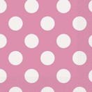 Polka Dots Servetten Roze