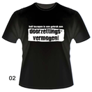 T-shirt 2 doorzettingsvermogen