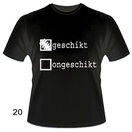 T-shirt 20 geschikt