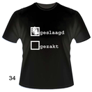 T-shirt 34 geslaagd