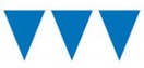 Vlagslinger effen D Blauw